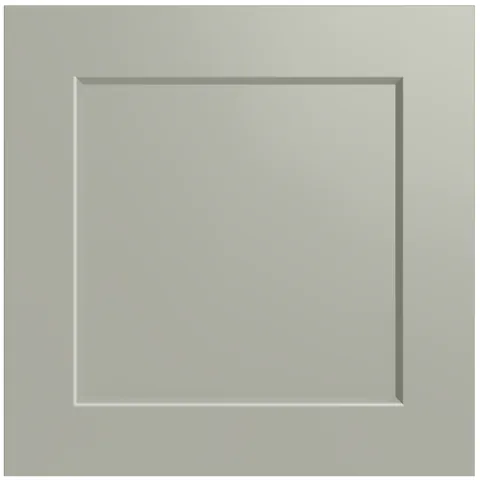 KCD Shaker Moss cabinet door sample