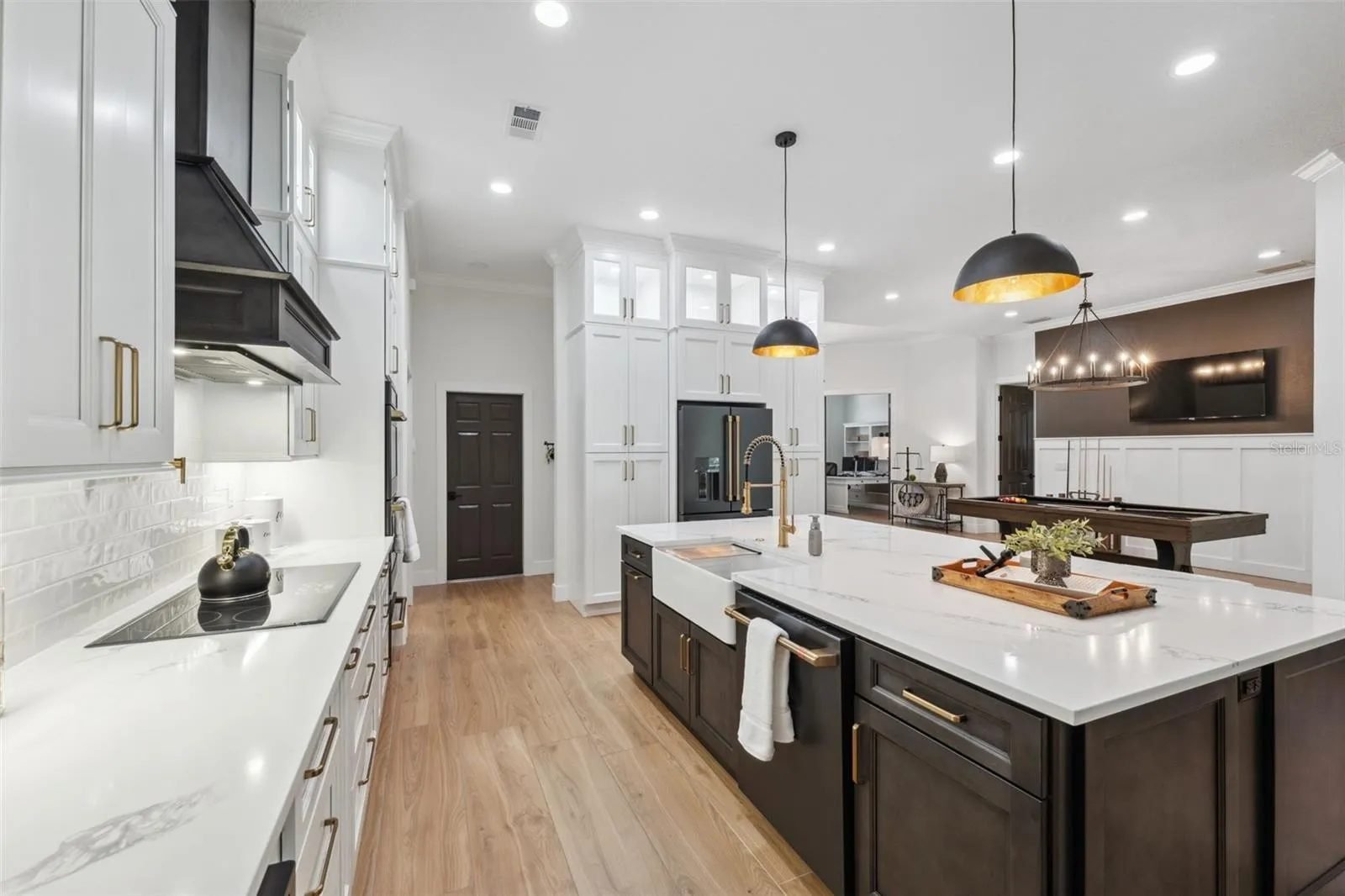 Custom kitchen cabinets installed in Holiday FL by Carpet Corner Kitchen and Bath