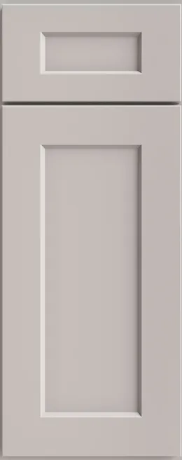 US Cabinet Depot Shaker Dove cabinet door sample