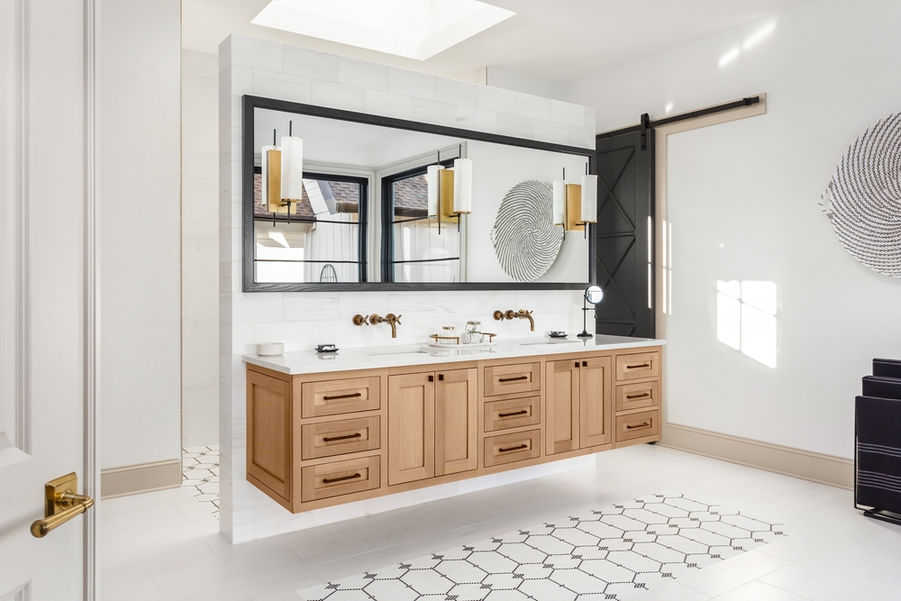 floating bathroom cabinets